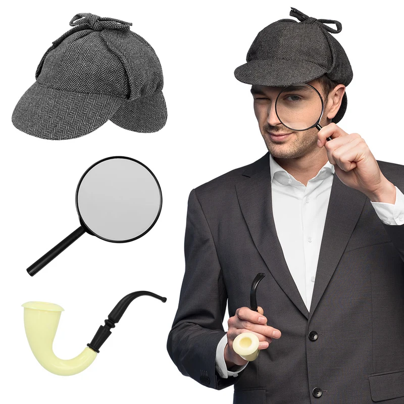 Detektiv Zubehör Set 3-teilig