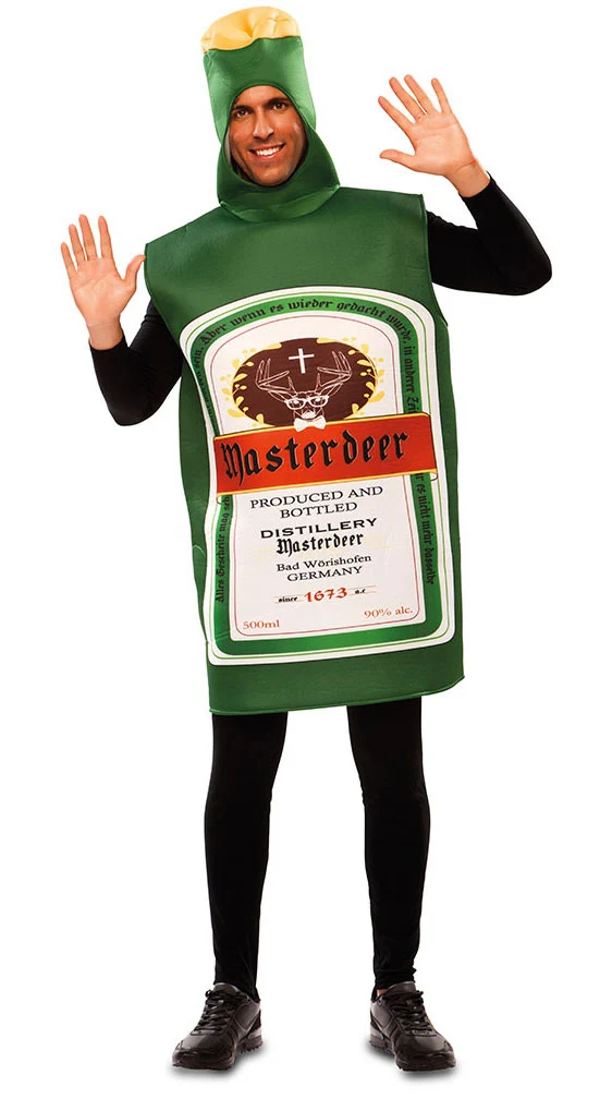 Masterdeer Flasche Herrenkostüm