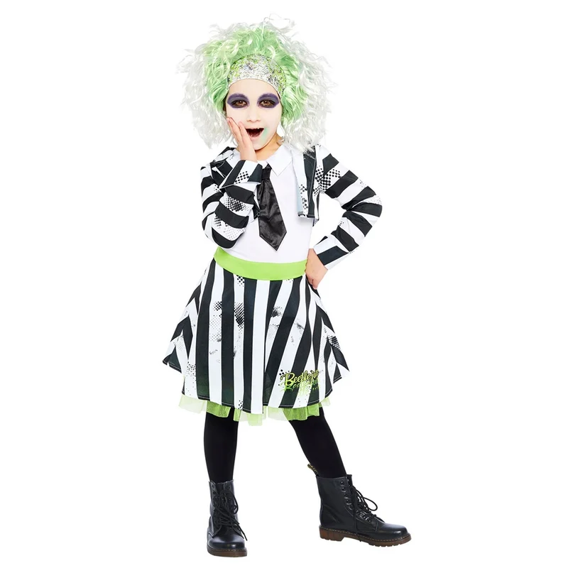 Beetlejuice Mädchen Kostüm