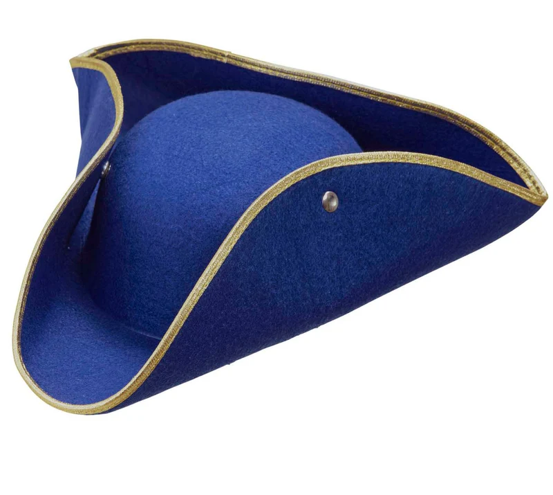 Admiral Dreispitz Hut blau
