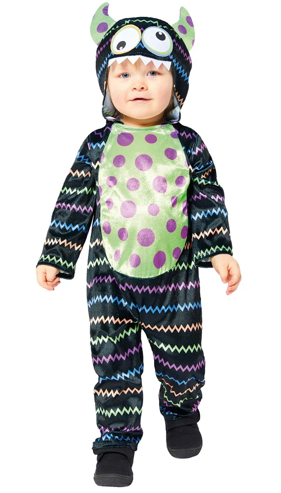 Buntes Monster Baby und Kleinkinder Kostüm