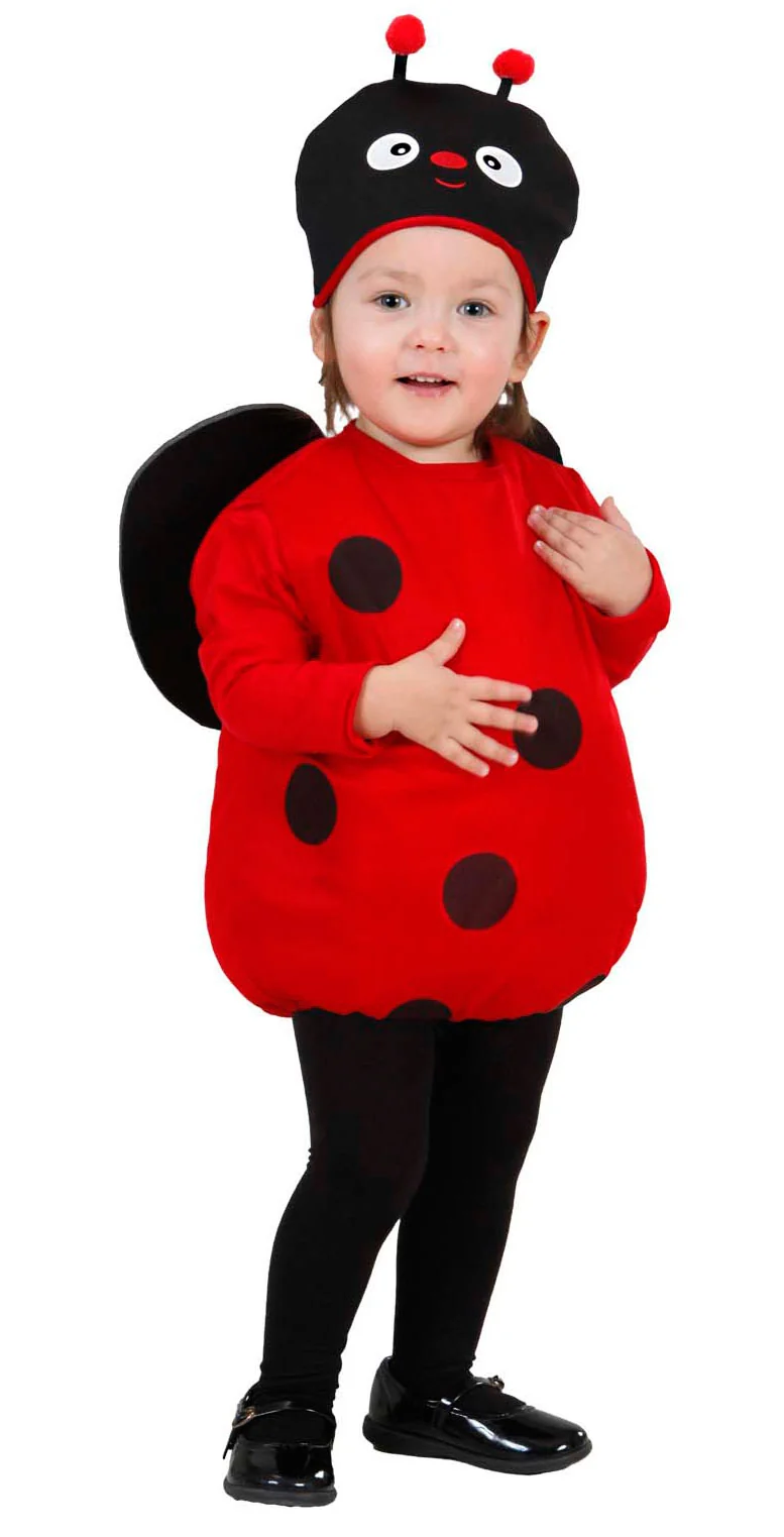 Plushy Ladybird Kinderkostüm