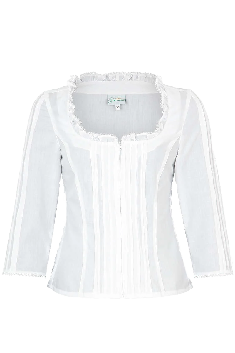 Trachten Mieder-Bluse 3/4-Arm