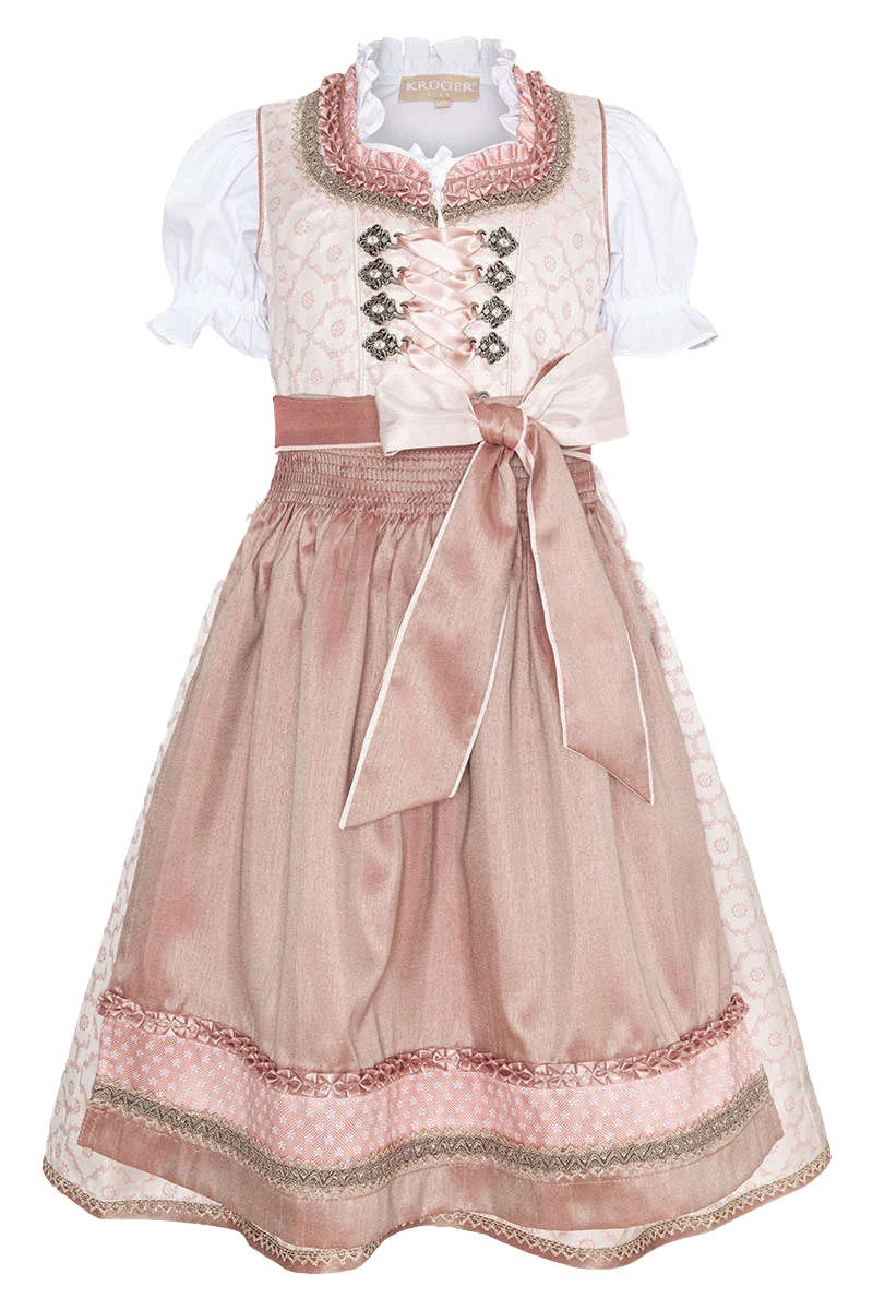 Festliches Mädchen Dirndl mit Bluse