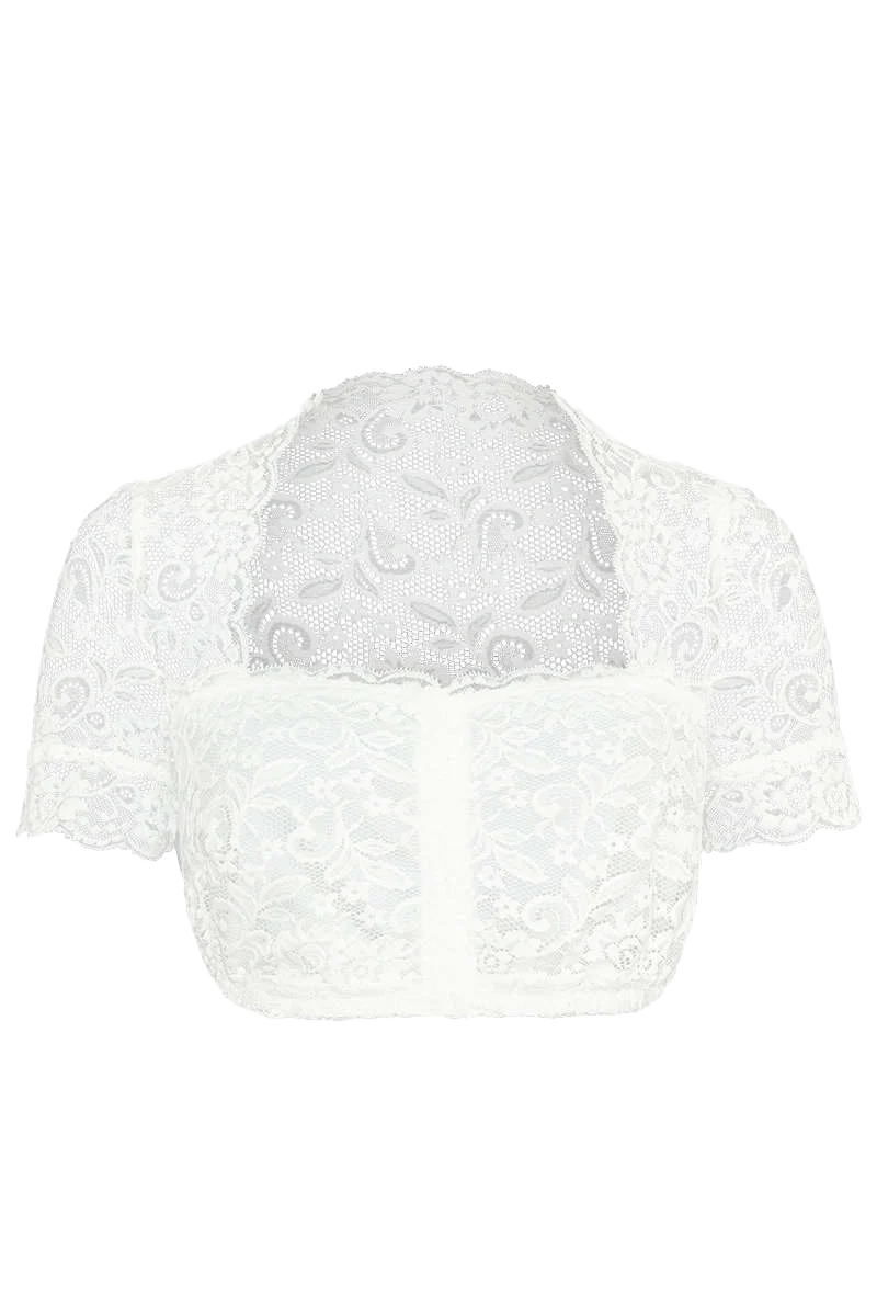 Dirndl-Spitzen-Bluse Stretch
