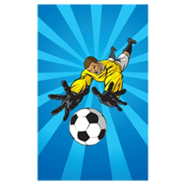 Fußball Mini-Notizblock