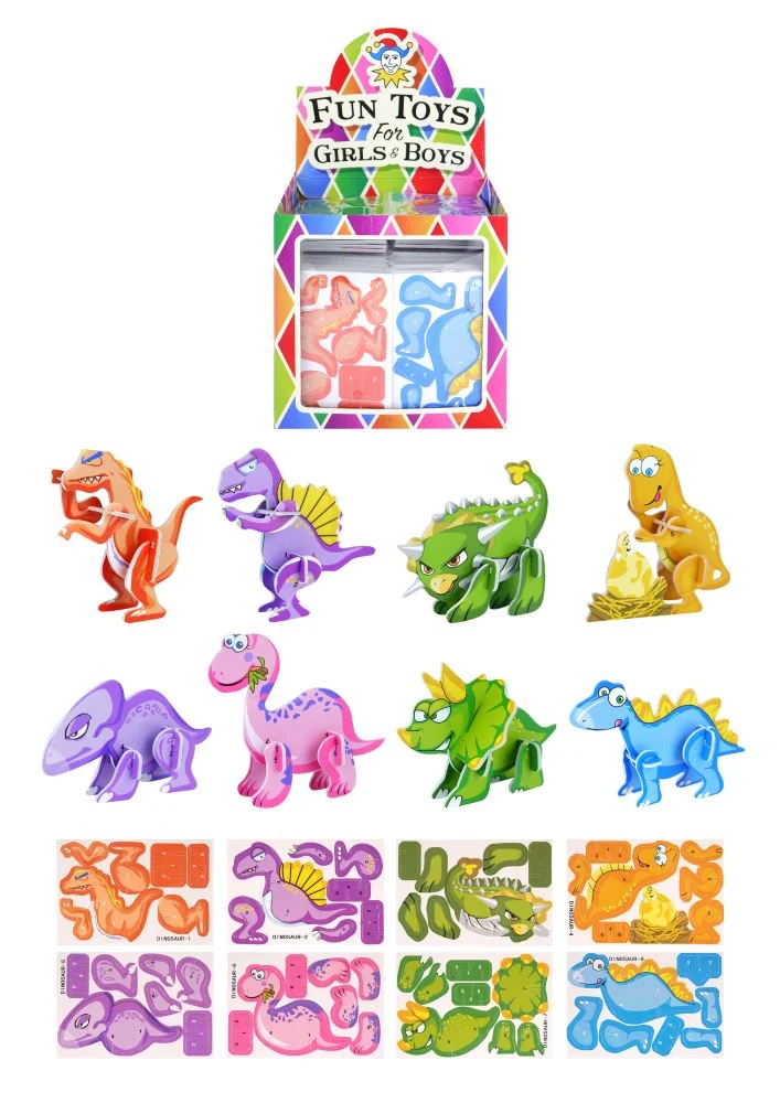 3D Mini-Puzzle Dinosaurier