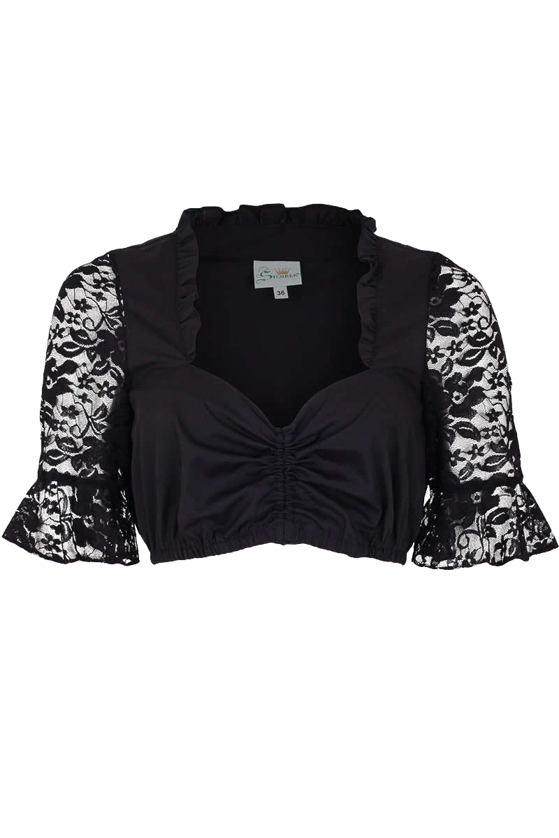 Dirndlbluse schwarz