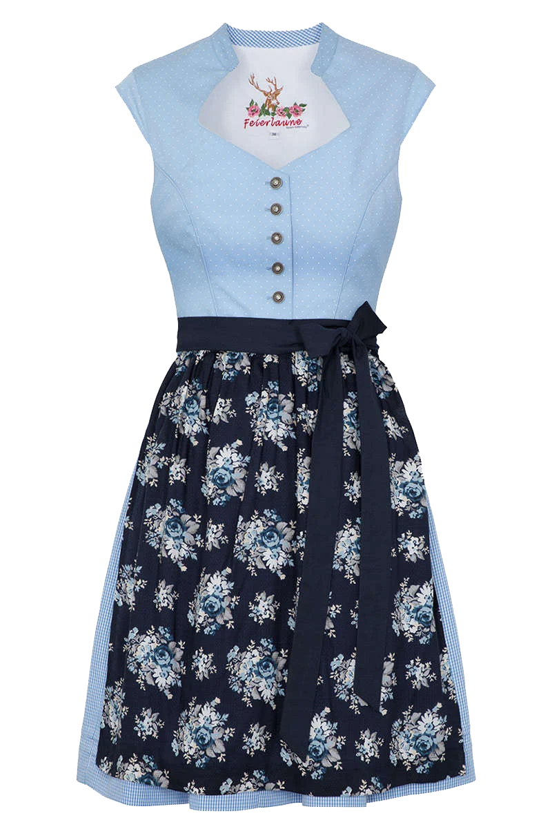 Mini Dirndl mit Blumenprint