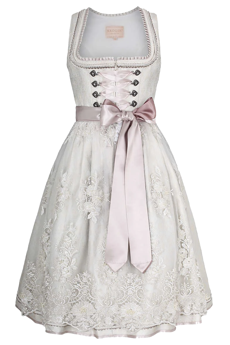 Hochzeits-Dirndl midi
