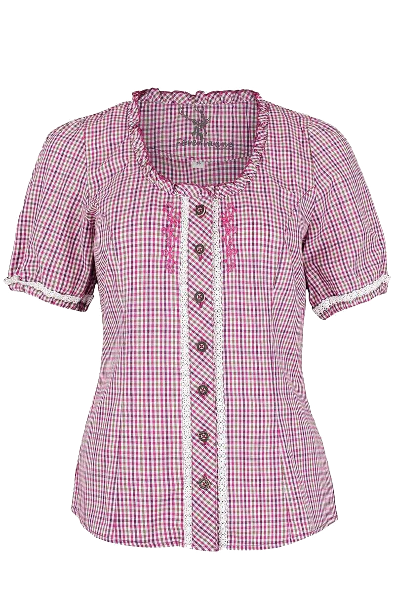 Damen Bluse kurzarm
