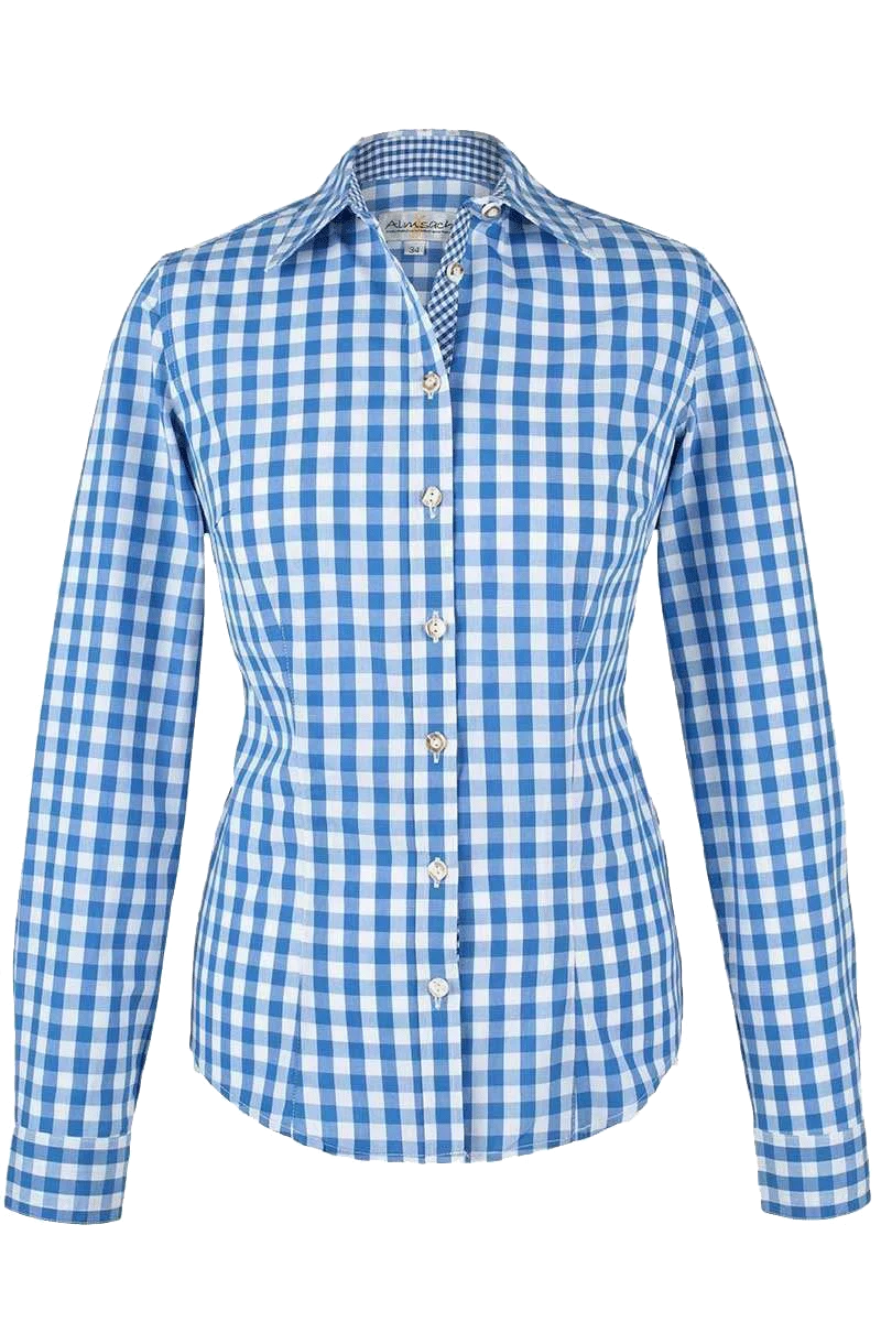 Trachtenbluse karo