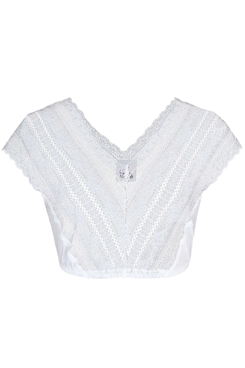 Dirndlbluse ohne Arm Spitze