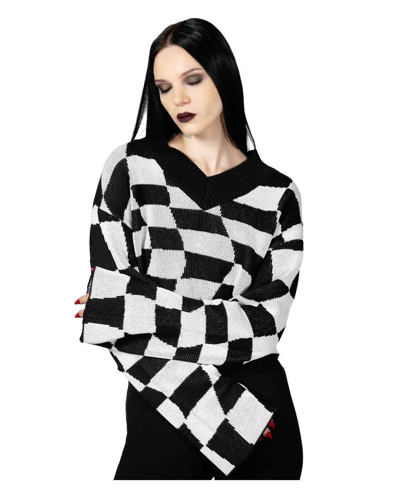 KILLSTAR Wicked Games Strick Pullover