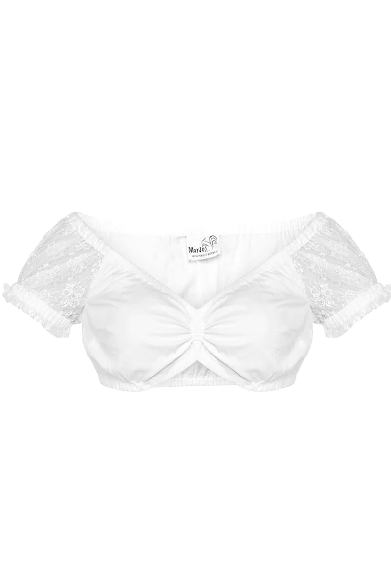 Dirndl Bluse schulterfrei