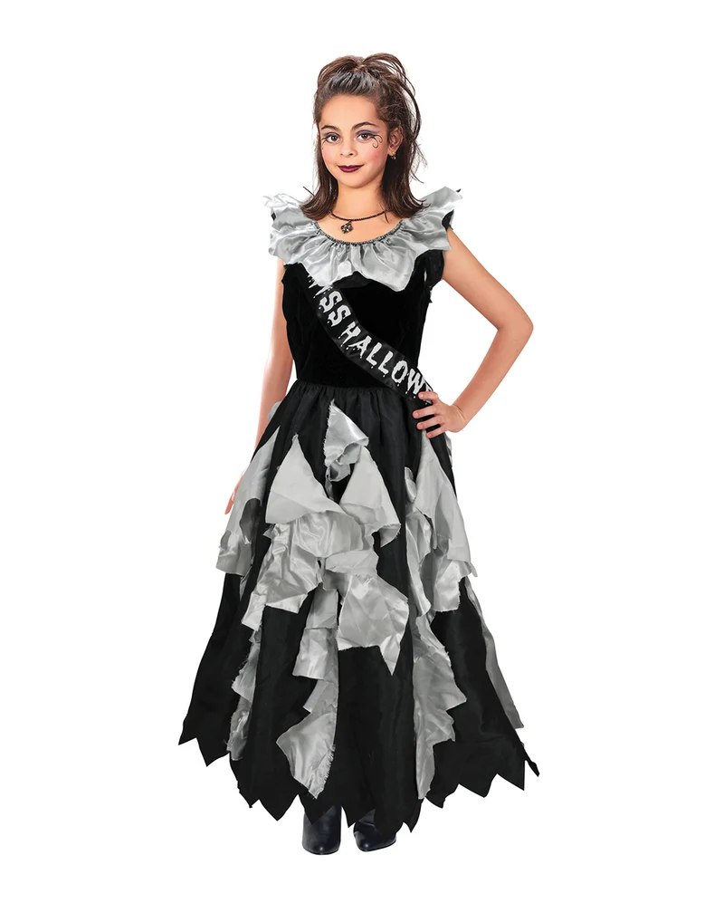 Miss Halloween Zombie Queen Kinderkostüm