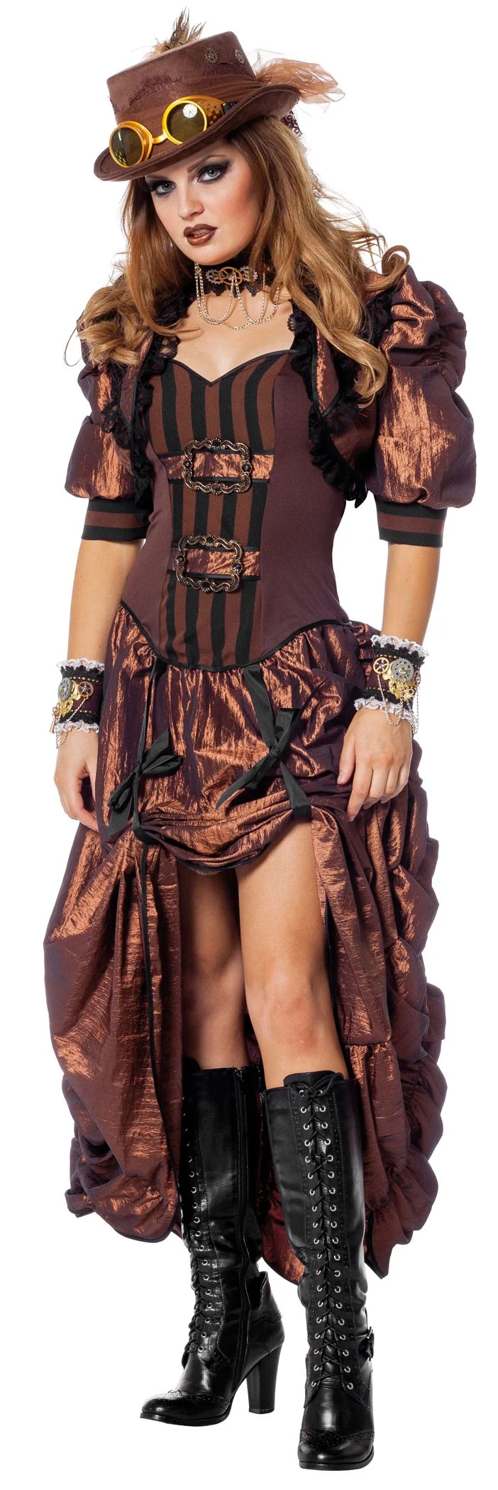 Retro Steampunk Damenkostüm