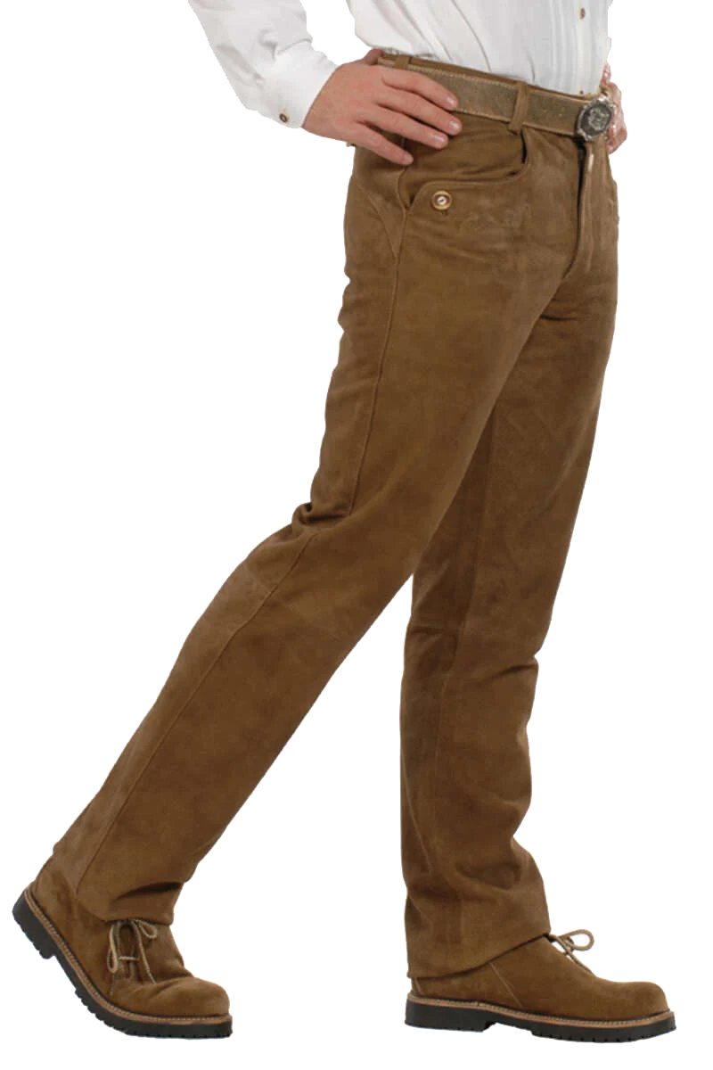 Herren Lederhose Lang