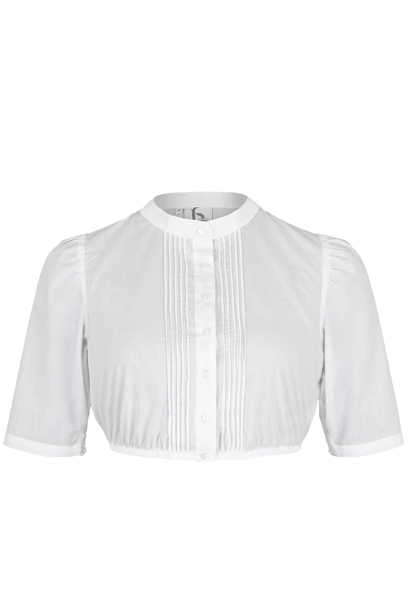 Dirndl Bluse Hochgeschlossen