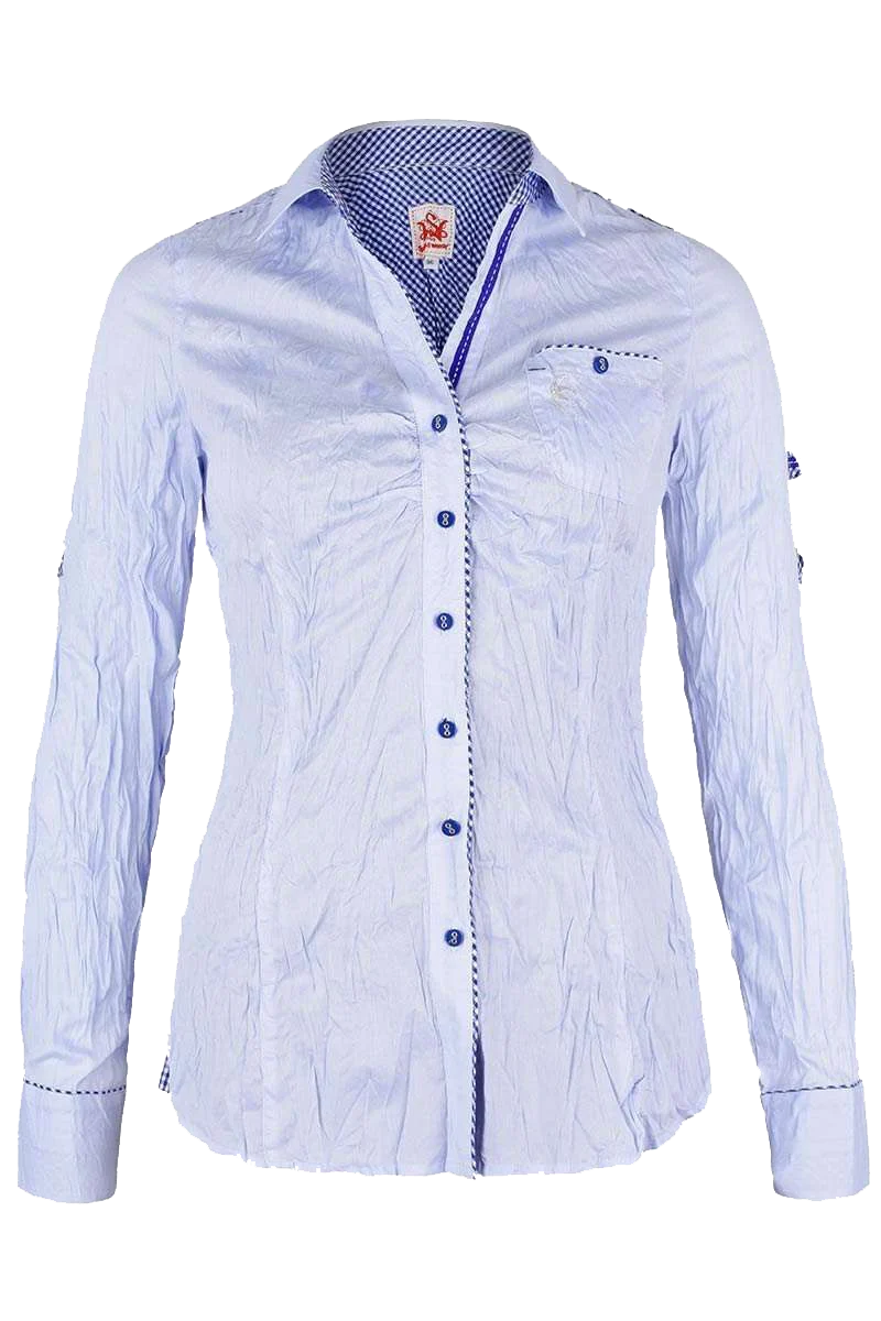 Bluse Crash-Optik