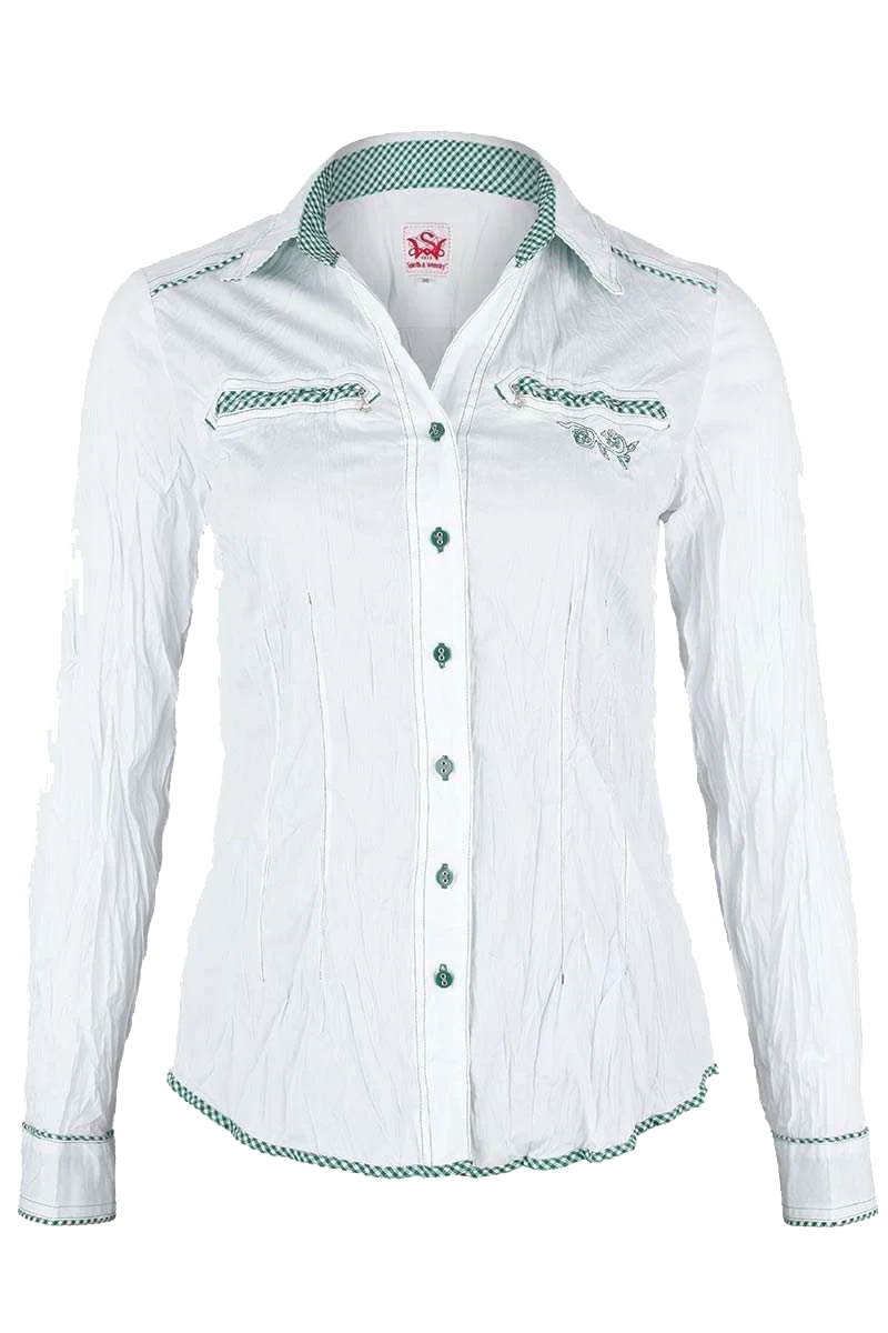 Bluse Crash-Optik
