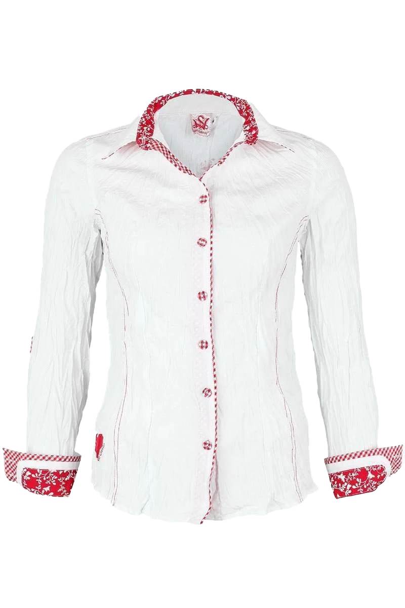 Bluse Crash-Optik