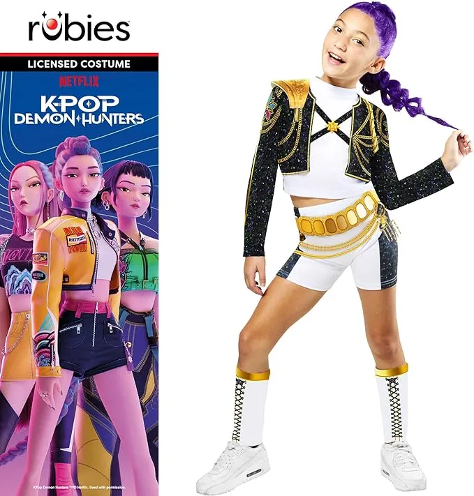 Kpop Demon Hunters Rumi Golden Kostüm