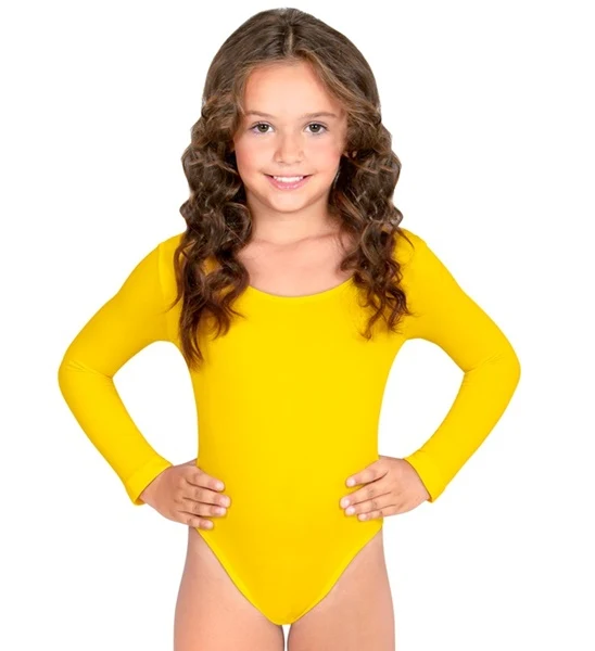 Klassischer Kinder Body gelb
