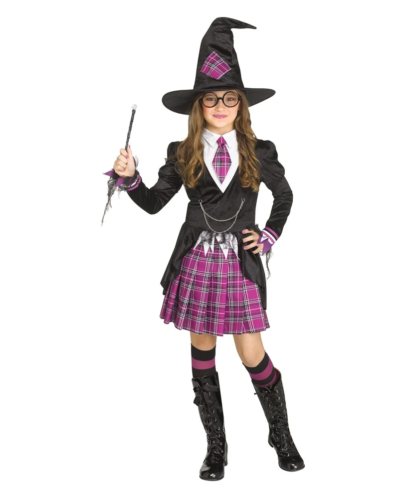 Hexen Schuluniform Kinder Kostüm