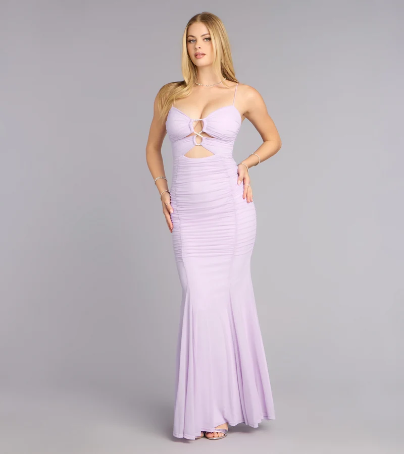 Brie Mesh Mermaid Formal Dress