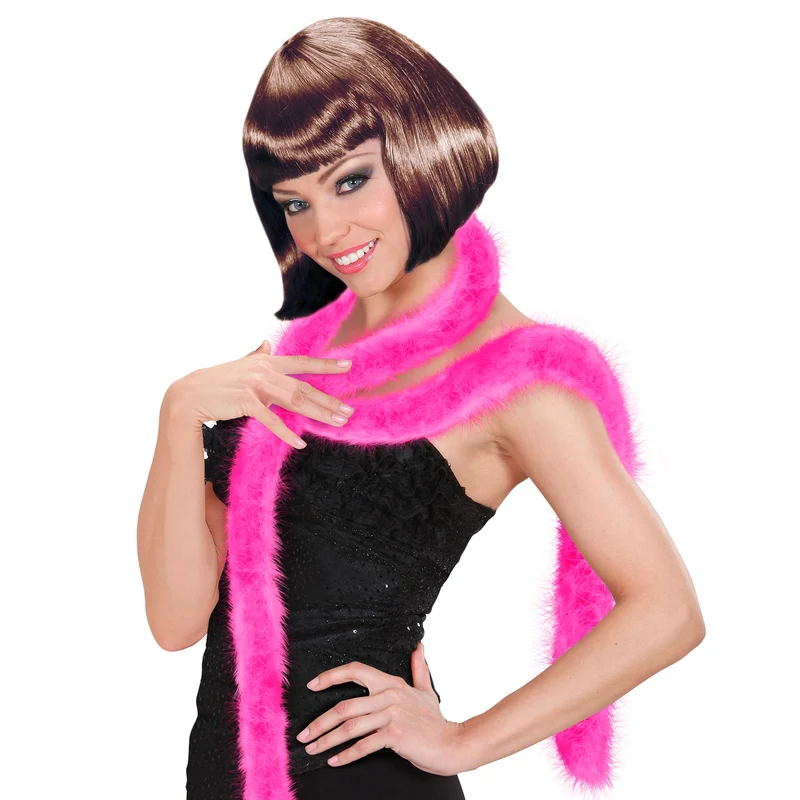 Pinke Federboa 2m