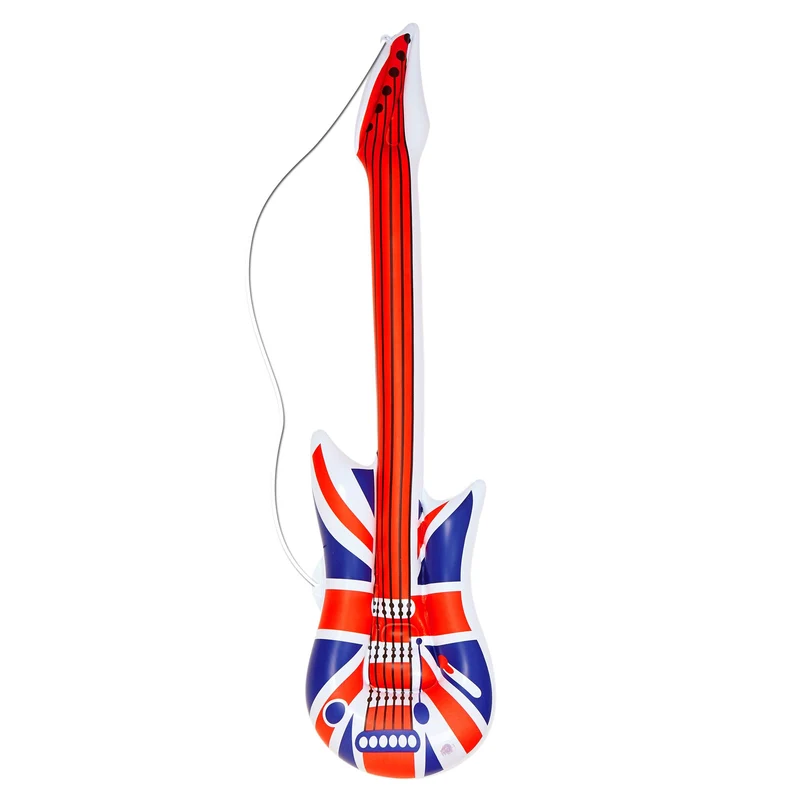 Aufblasbare U.K. Flag Gitarre 107cm