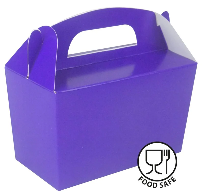 Lila Geschenkbox 12cm