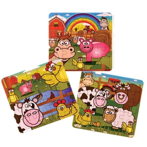 Bauernhof Puzzle Mitgebsel 13 x 12cm