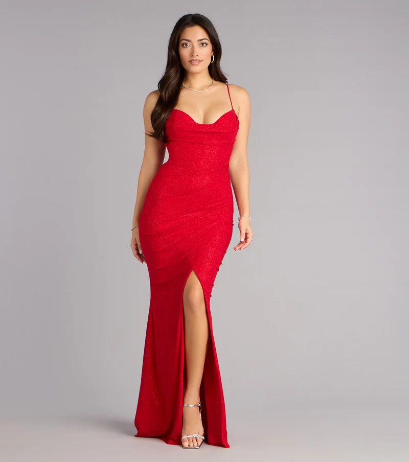 Katalia Glitter Mermaid Dress