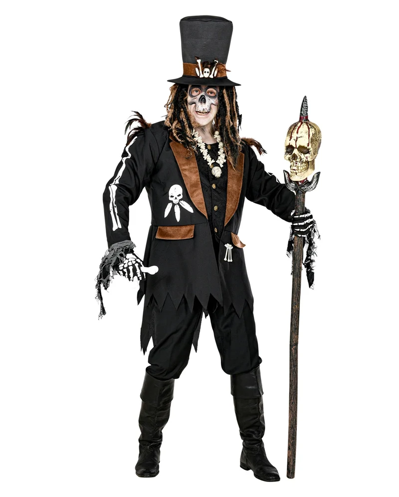 Voodoo Priester Kostüm Mantel