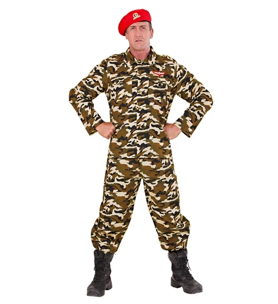 Militärisches Soldaten Herren Kostüm