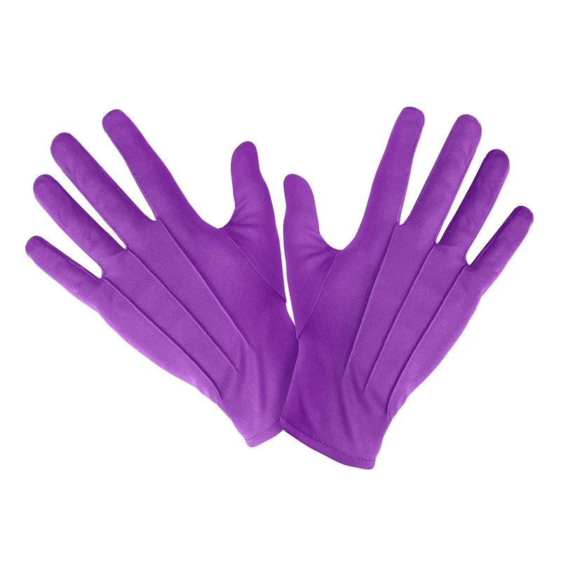 Lilafarbene elegante Handschuhe