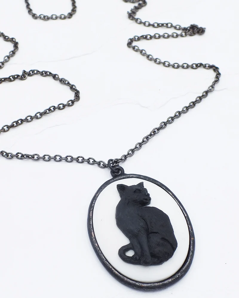 Gothic Kette Katze