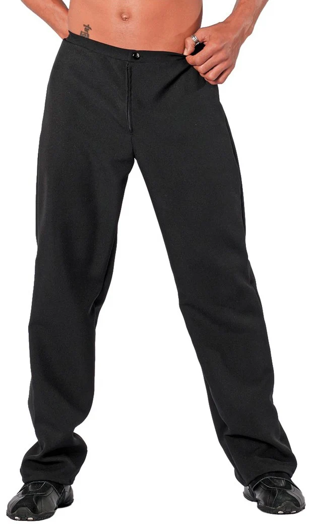 Klassische Herrenhose In Schwarz