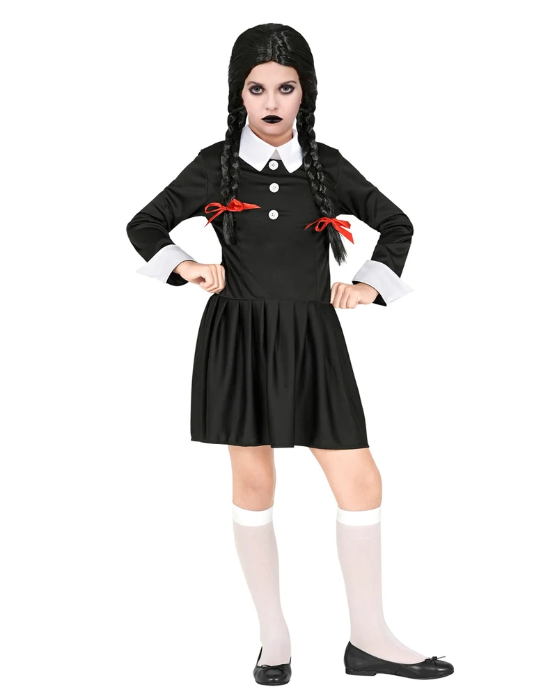 Gothic Family Girl Kinderkostüm