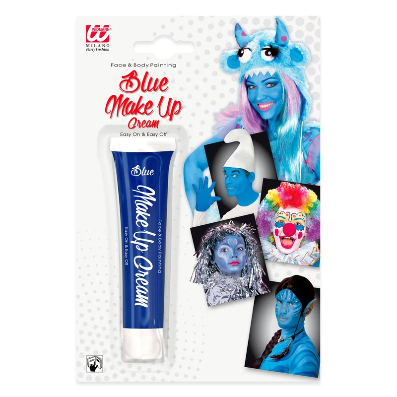 Blaue Gesichts- Und Körperschminke