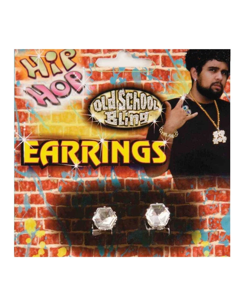 Hip Hop Rapper Diamant Ohrstecker