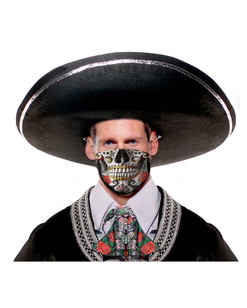Day of the Dead Alltagsmaske für Männer