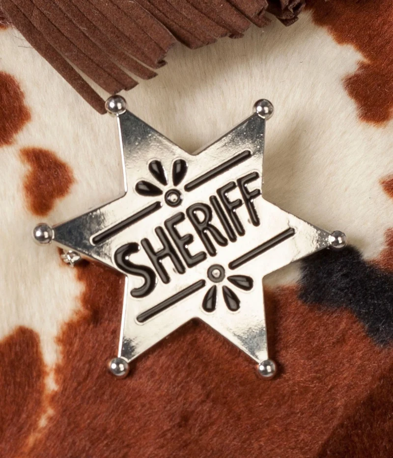Silberner Sheriff Stern
