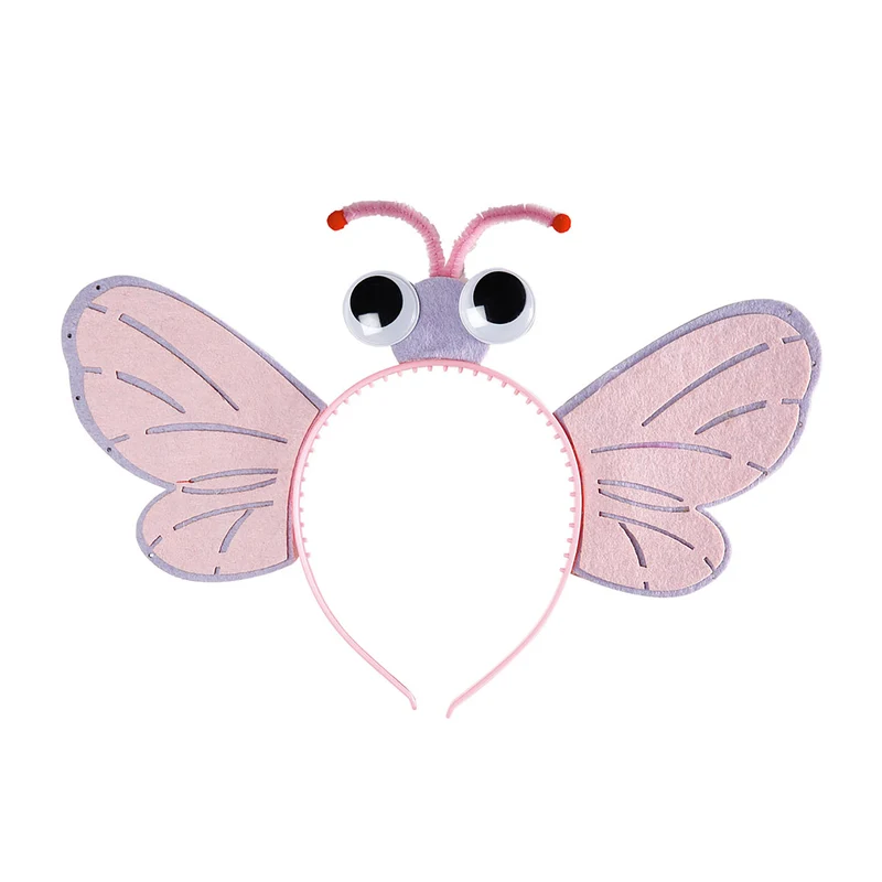 Flappy Schmetterling Haarreif In Rosa