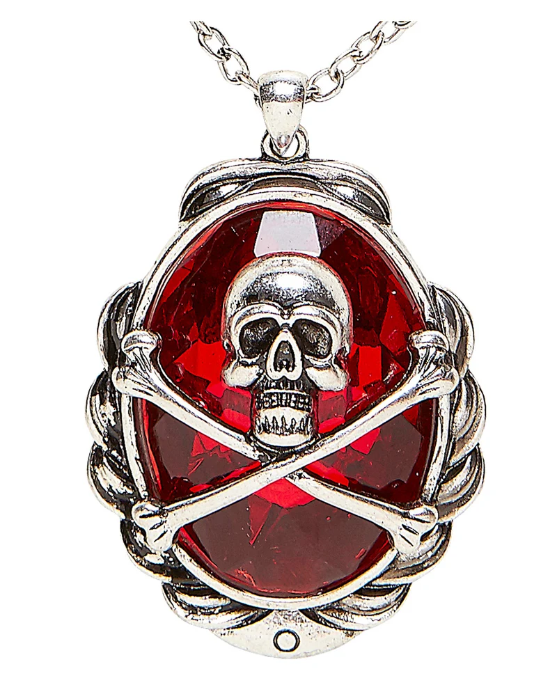 Piratenkette mit Totenkopf & Knochen