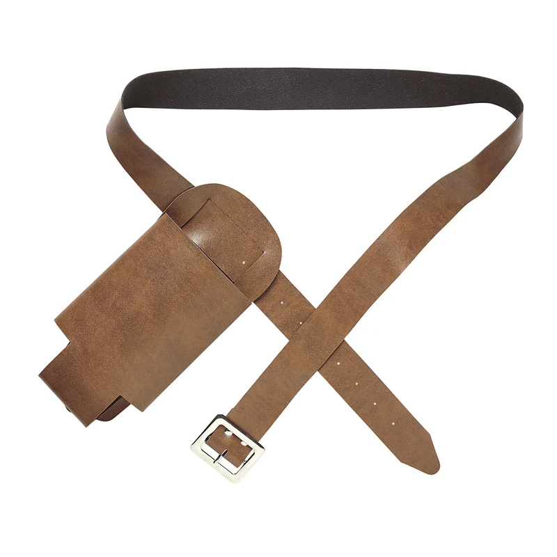 Brauner Flaschenholster Gürtel