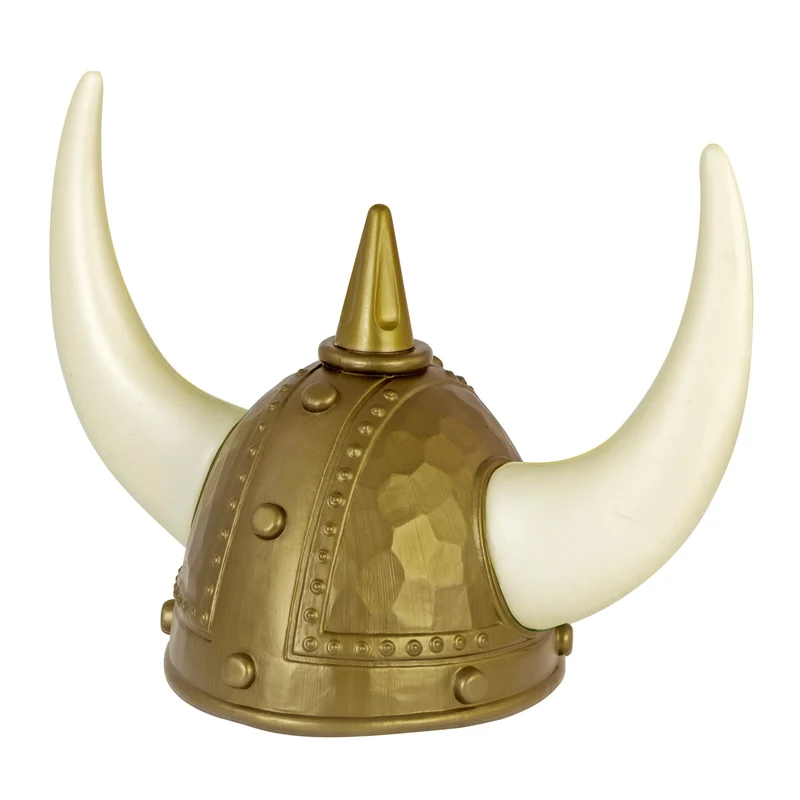 Goldener Wikinger Krieger Helm