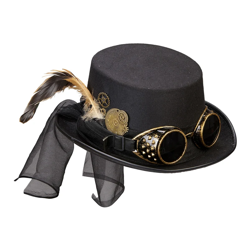 Eleganter Ozzy Steampunk Zylinder